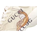 Gucci Rhyton Vintage Trainer Sneaker Dad Running Shoes, - 图片 9