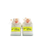 Nike Air Force 1 Experimental-Type N. 354 Sail Atomic Orange Low-Top Sneakers - 图片 8