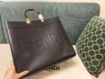 Sunshine Leather Tote Briefcase Size: 36*17*31cm 40*20*35 Model: 1520 1521 - 图片 9