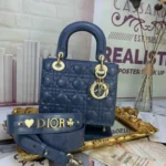 Lady Collection Cowboy Orchid lacquered leather handbag