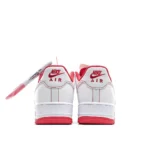 Nike Air Force 1 07 White Red Low Top 3M Reflective - 图片 9