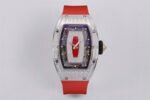 RM07-01 White Gold Snow Set Diamonds (Red Lips) - 图片 9