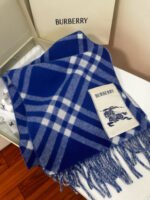 Check Cashmere Scarf Knight - 图片 6