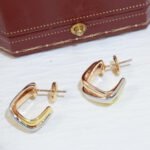 Trinity earrings, cushion-shaped - 图片 7