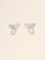 Lily Cluster Diamond Earrings, Large - 图片 5