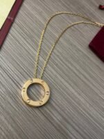 LOVE pendant, 3 diamonds - 图片 2