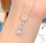 Joséphine Aigrette pendant White gold, pearl - 图片 7