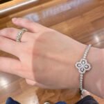 Diamond Loop Full Motif Diamond Bracelet - 图片 3