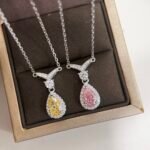 Colored gemstone necklace - 图片 2