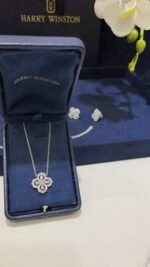 Diamond Loop Full Motif Diamond Pendant - 图片 8