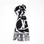 LV Medallion Scarf black - 图片 6