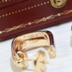 Trinity earrings, cushion-shaped - 图片 6