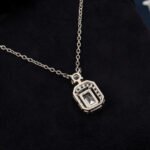 Constellation Emerald Cut Diamond Pendant - 图片 9