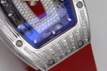 RM07-01 White Gold Snow Set Diamonds (Red Lips) - 图片 4
