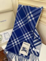 Check Cashmere Scarf Knight - 图片 4