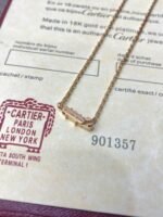 LOVE pendant, 3 diamonds - 图片 11