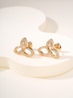 Lily Cluster Diamond Earrings, Large - 图片 7