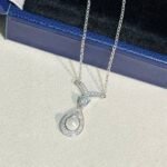 Joséphine Aigrette pendant White gold, pearl - 图片 10
