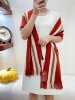 Two-Tone Scarf - 图片 8
