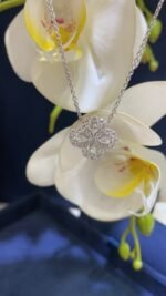 Diamond Loop Full Motif Diamond Pendant - 图片 7