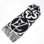 LV Medallion Scarf black - 图片 9