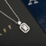 Constellation Emerald Cut Diamond Pendant - 图片 8