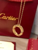 LOVE pendant, 3 diamonds - 图片 9