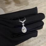 Joséphine Aigrette pendant White gold, pearl - 图片 11