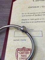 Juste un Clou bracelet, classic model, diamonds - 图片 6