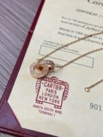 LOVE pendant, 3 diamonds - 图片 19