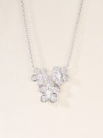 Constellation Emerald Cut Diamond Pendant - 图片 12