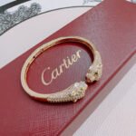 Panthère de Cartier bracelet, articulated, paved - 图片 9