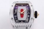 RM07-01 White Gold Snow Set Diamonds (Red Lips) - 图片 13