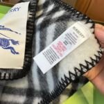 Check Wool Scarf black - 图片 13