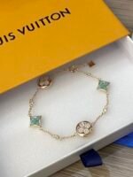 Color Blossom BB Star and Sun Multi-Motif Bracelet, Yellow Gold, Amazonite and Diamonds - 图片 8