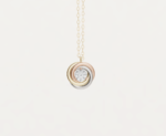 Trinity pendant, 1 diamond