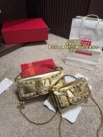 Valentino beaded chain bag
