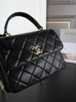 Flap Bag with Top Handle - 图片 4