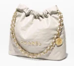 Chanel 22 Small Handbag beige - 图片 6
