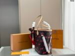 LV x Takashi Murakami cherry Neverfull - 图片 7