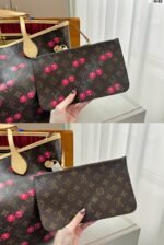 LV x Takashi Murakami cherry Neverfull - 图片 2