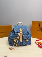 LV Denim Backpack.