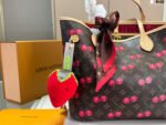 LV x Takashi Murakami cherry Neverfull - 图片 3